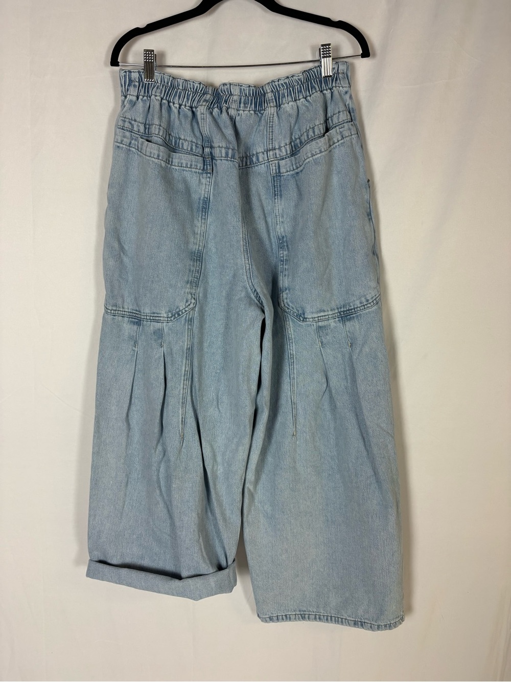 We The Free Light Blue Wide-Leg Jeans - Picture 4 of 7